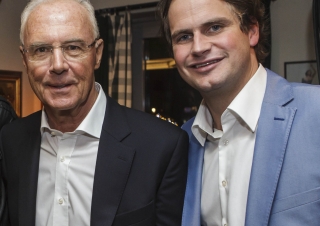 Mit Franz Beckenbauer