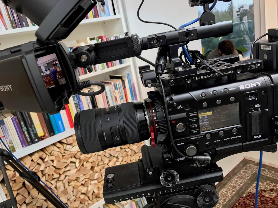 Televisionair Dreharbeiten