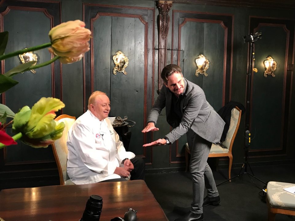 Mit Alfons Schuhbeck